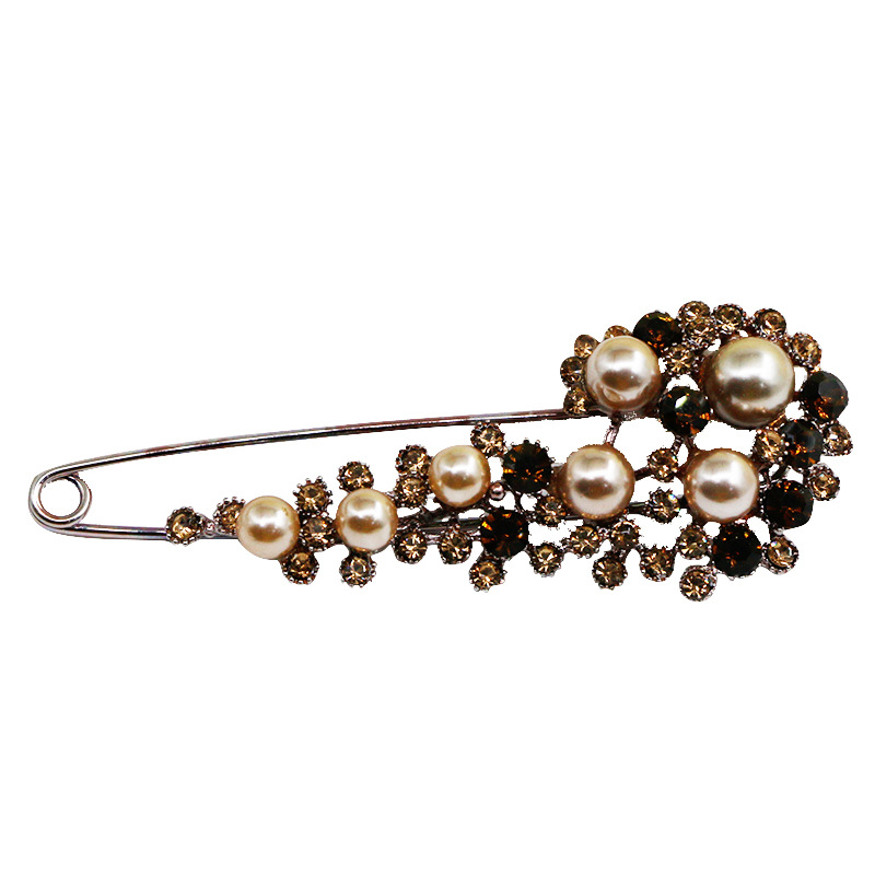 Vintage Women Fashion - New Vintage Rhinestone Large Pin Brooches