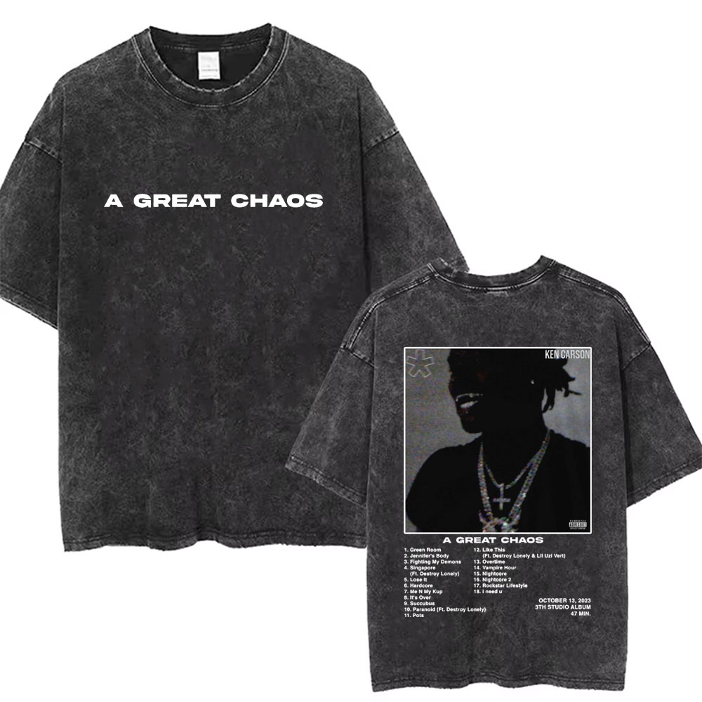 Vintage Ken Fashion - Washed Vintage Rapper Ken Carson A