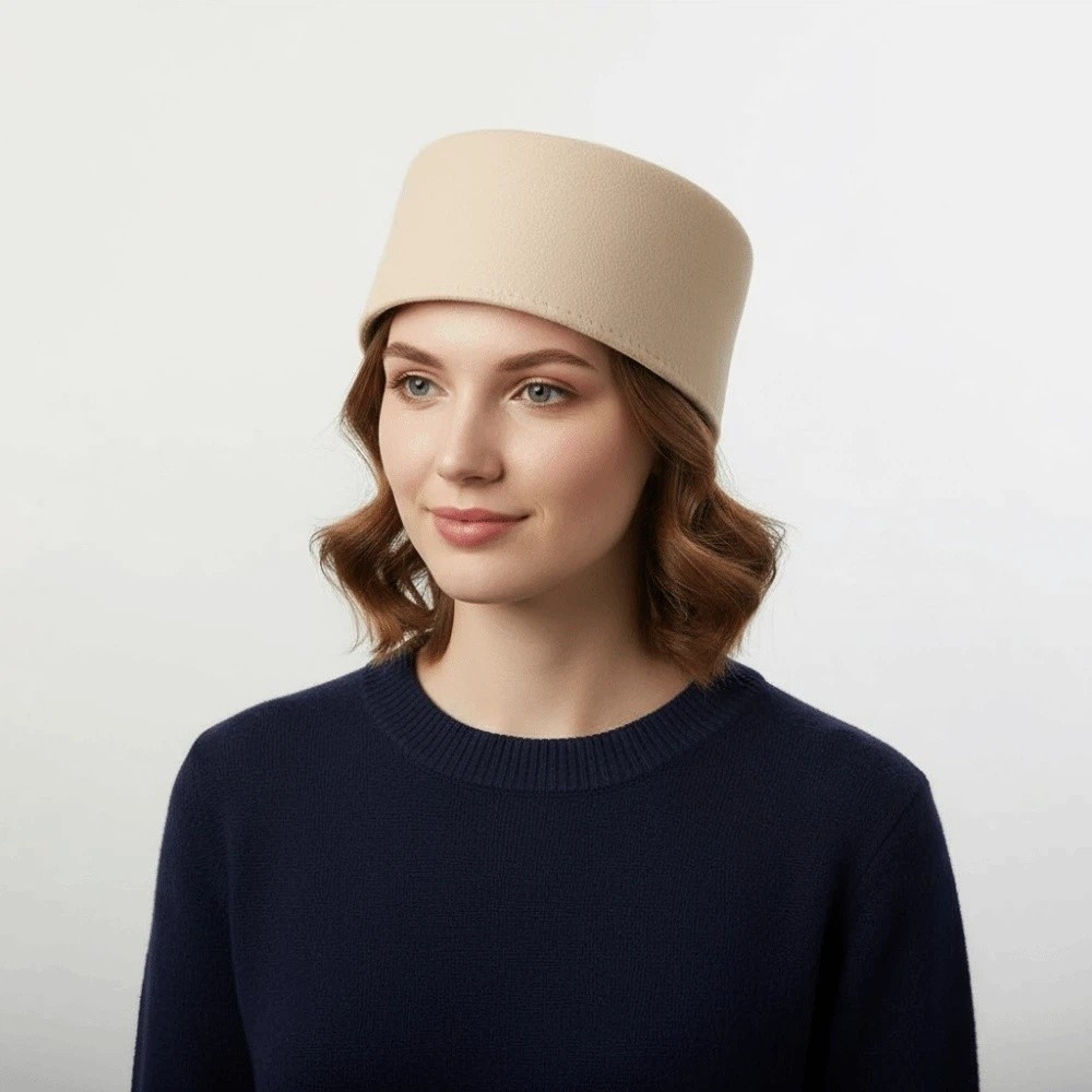 Vintage Fashion Looks - Vintage Looking Pillbox Hat Air Hostess