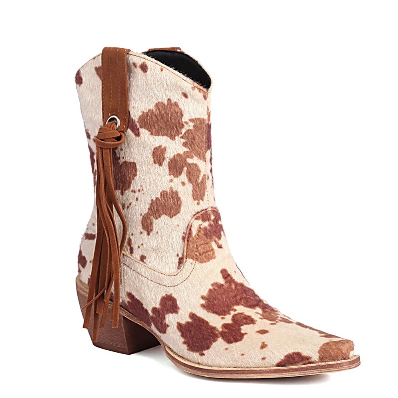 Vintage Old Fashion - New Vintage Pointy Toe Horsehair Cowboy