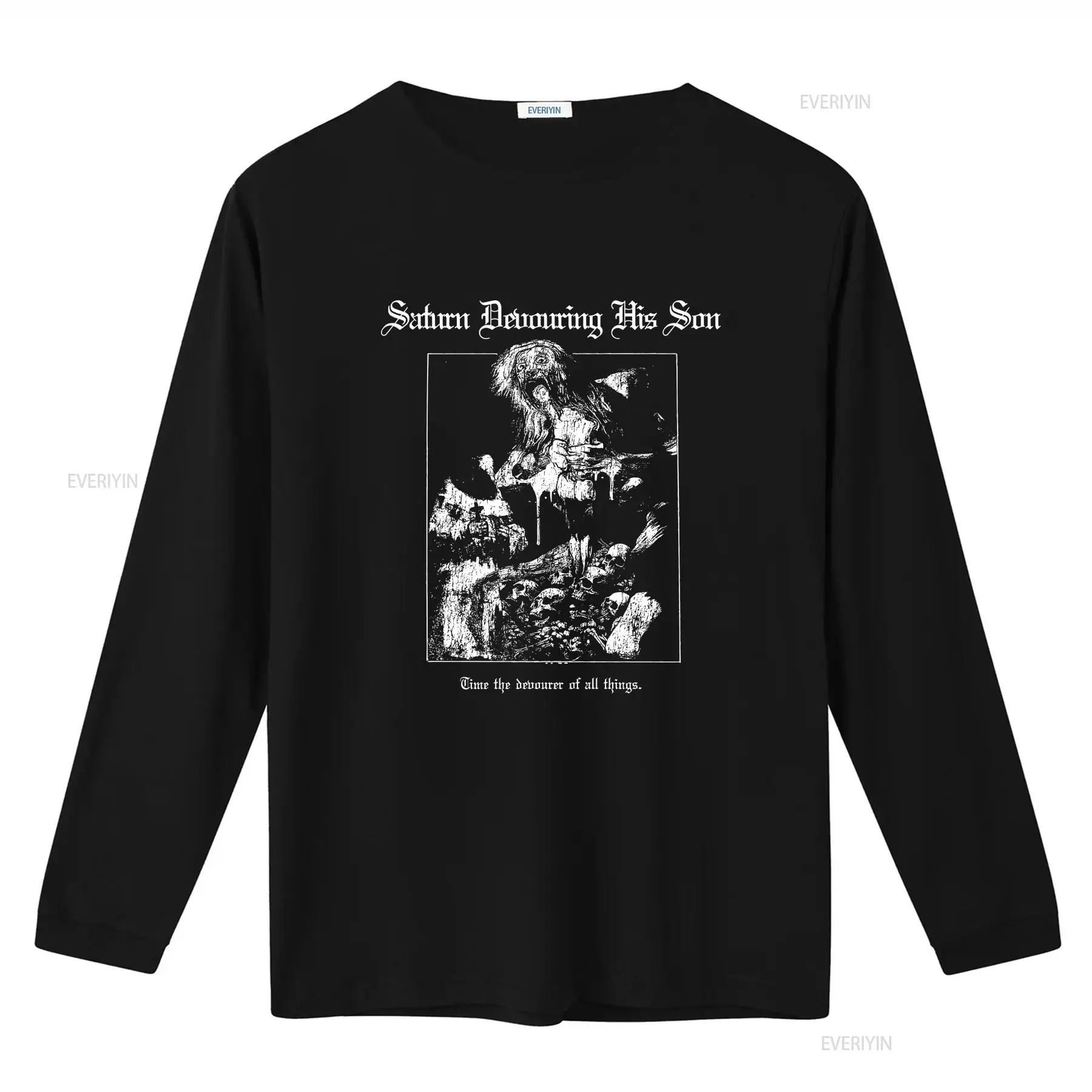 Gothic Horror T Shirt Saturn D - Vintage Fashion De recension och pris