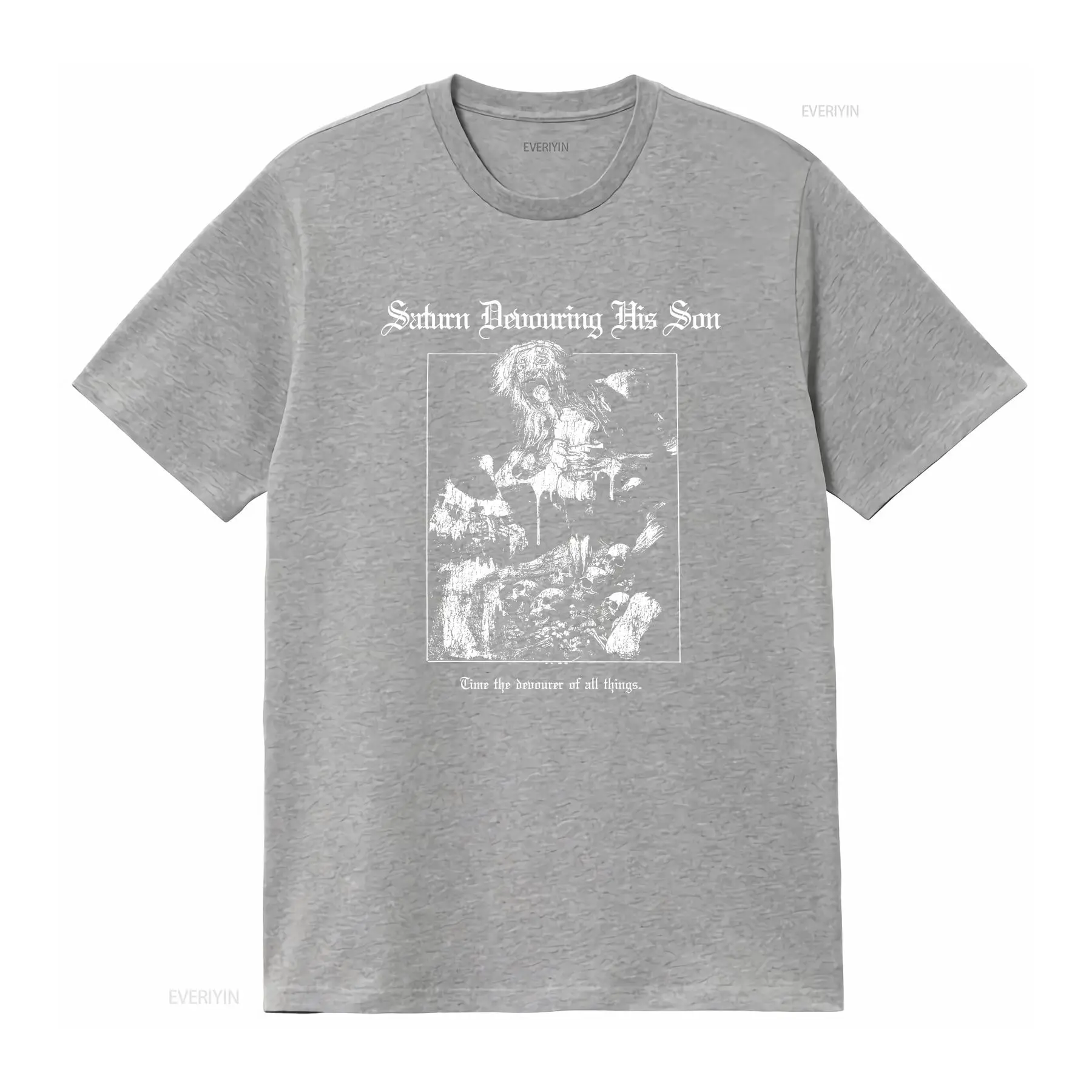 Gothic Horror T Shirt Saturn D - Vintage Fashion De recension och pris