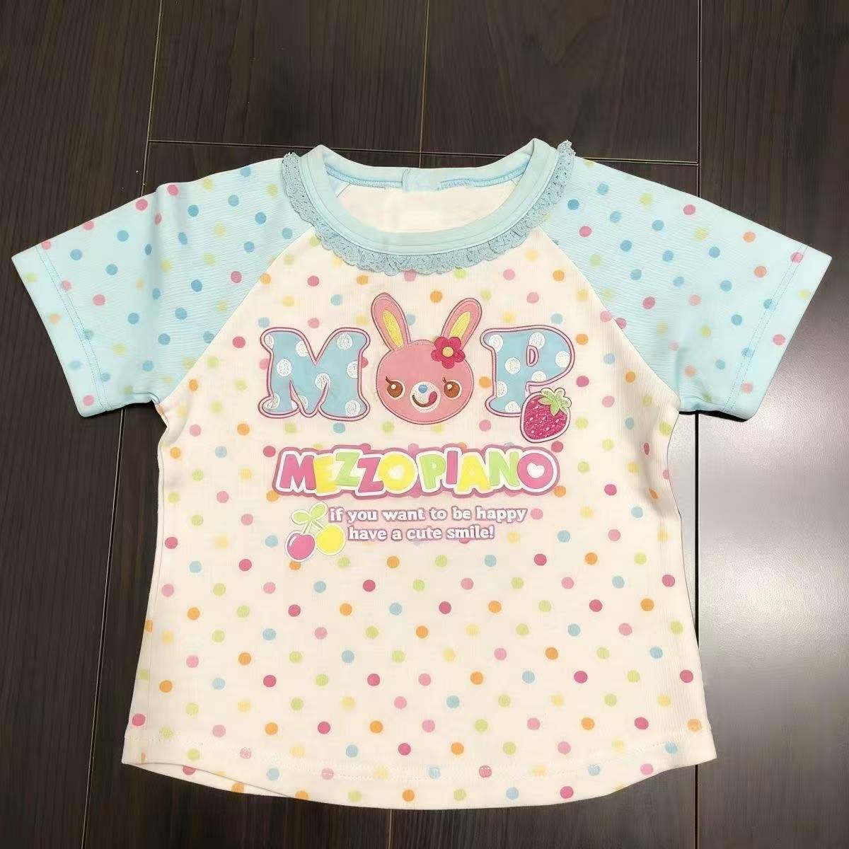 Vintage Kawaii Cute Short Slee - Vintage Women Fashion recension och pris