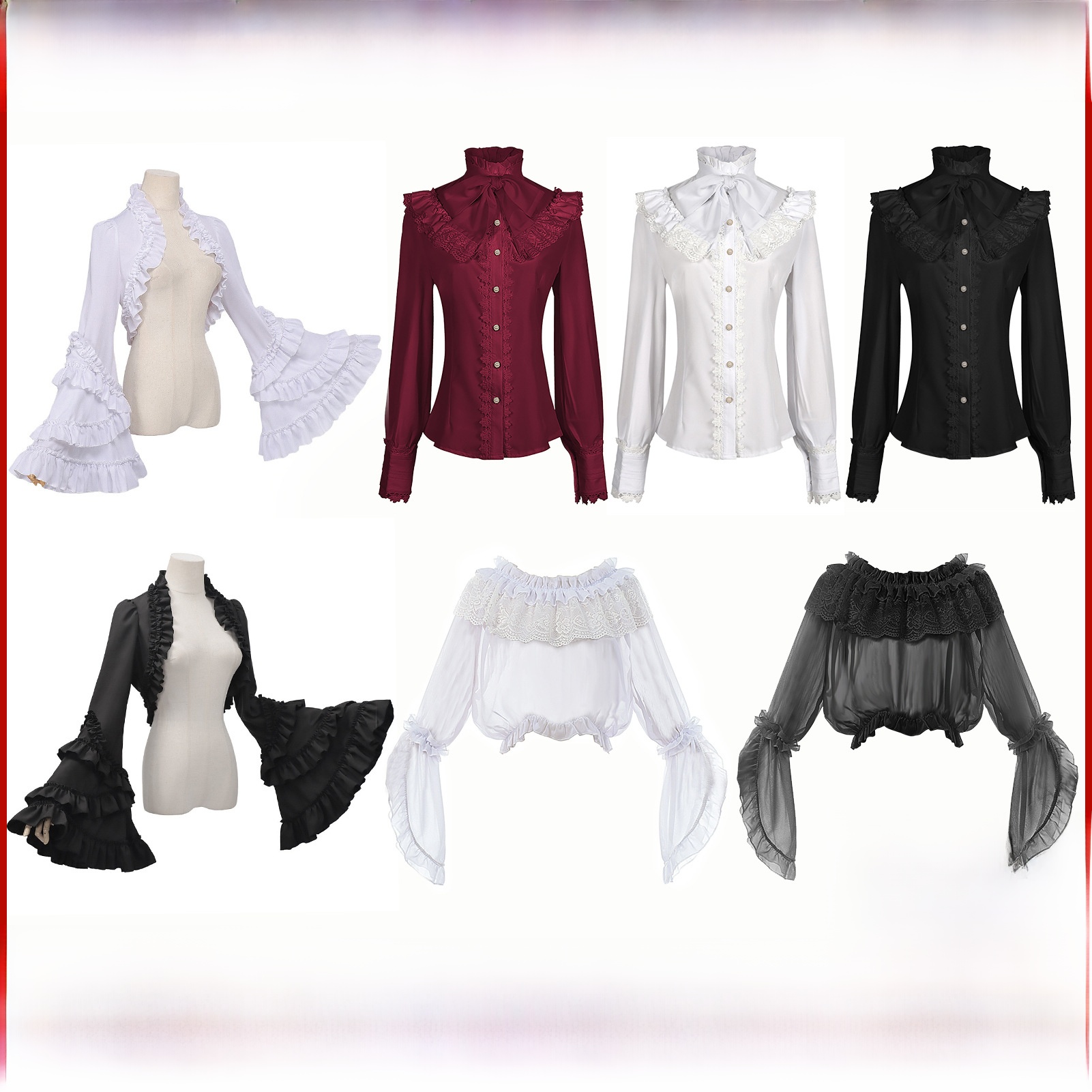 Victorian Era Women's Gothic S - Vintage Fashion In Chinese recension och pris