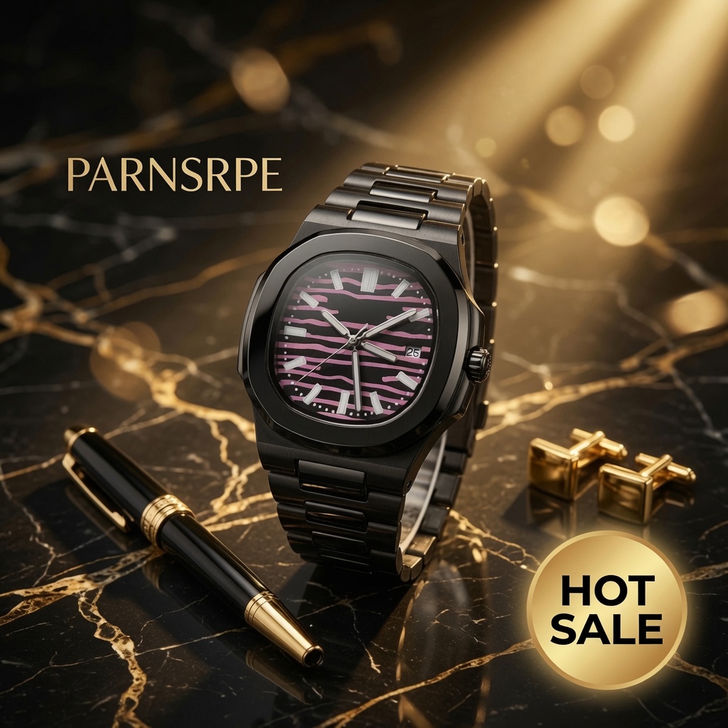 Sapphire Ceramic Men Wrist Wat - Vintage Fashion Complete recension och pris