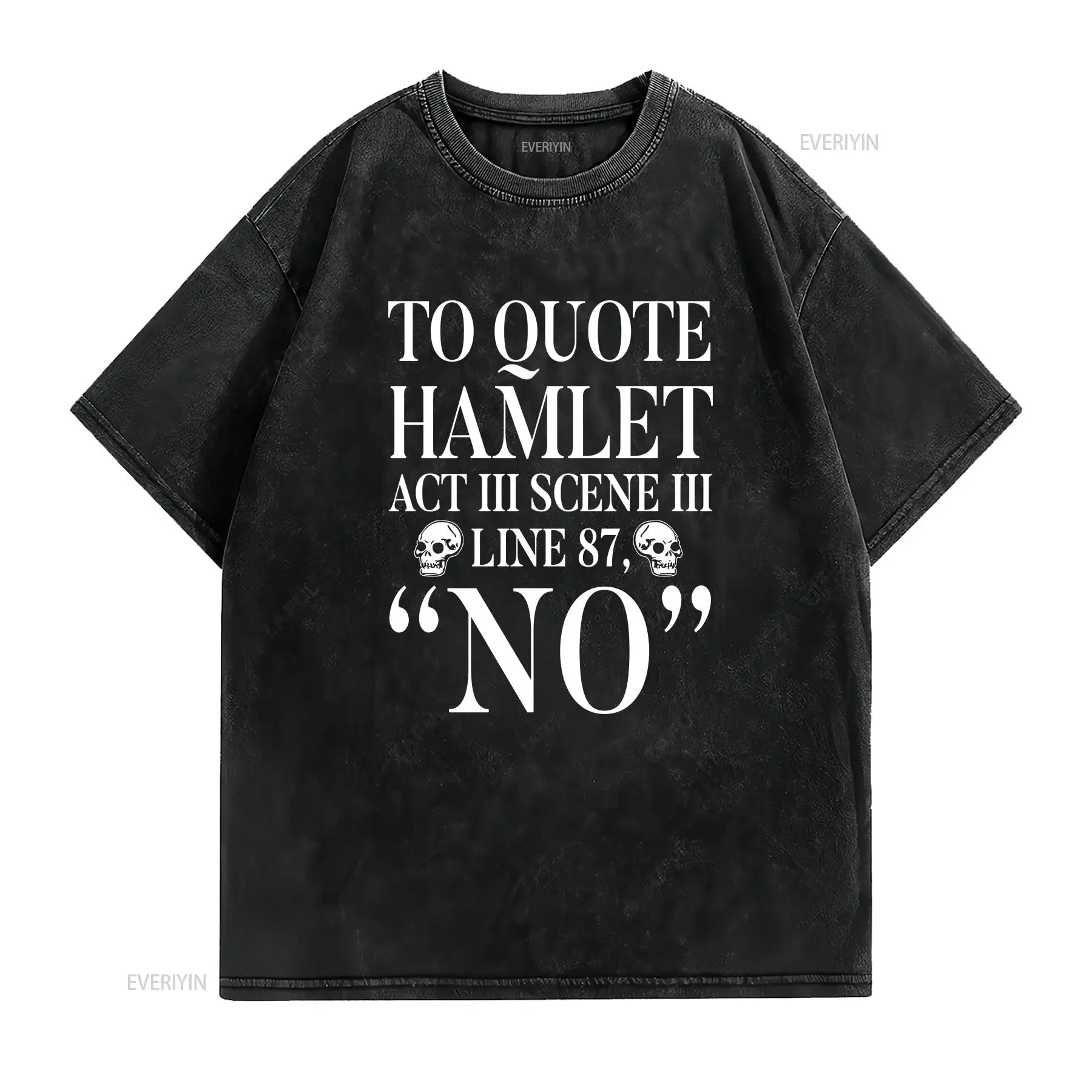 To Quote Hamlet T Shirt Shakes - Vintage Fashion Books recension och pris