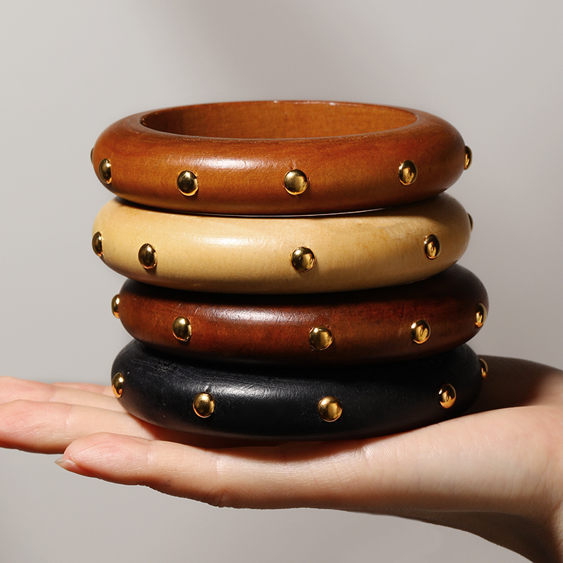 1/4pcs/set  Multi-Color Wooden - Vintage Fashion Looks recension och pris