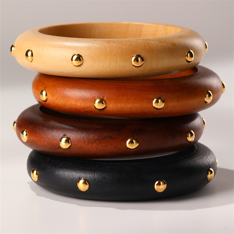 1/4pcs/set  Multi-Color Wooden - Vintage Fashion Looks recension och pris