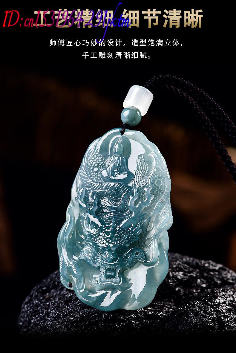 Natural Burmese Jadeite Dragon - Vintage Women Fashion recension och pris