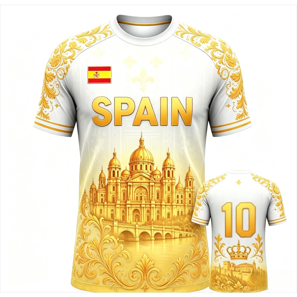 Spain Golden Building Vintage  - Vintage Fashion Build recension och pris