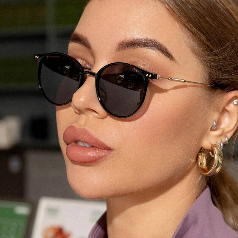 New Round Vintage Sunglasses W - Vintage Fashion De recension och pris