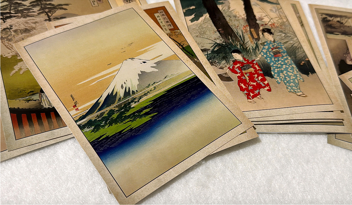 30Pcs Ogata Gekko Painting Pho - Vintage Fashion Journal recension och pris