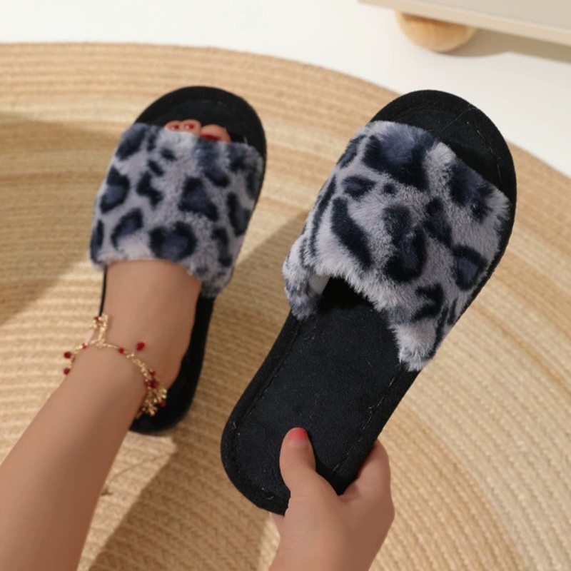 Vintage Leopard Home Plush Sli - Vintage Old Fashion recension och pris