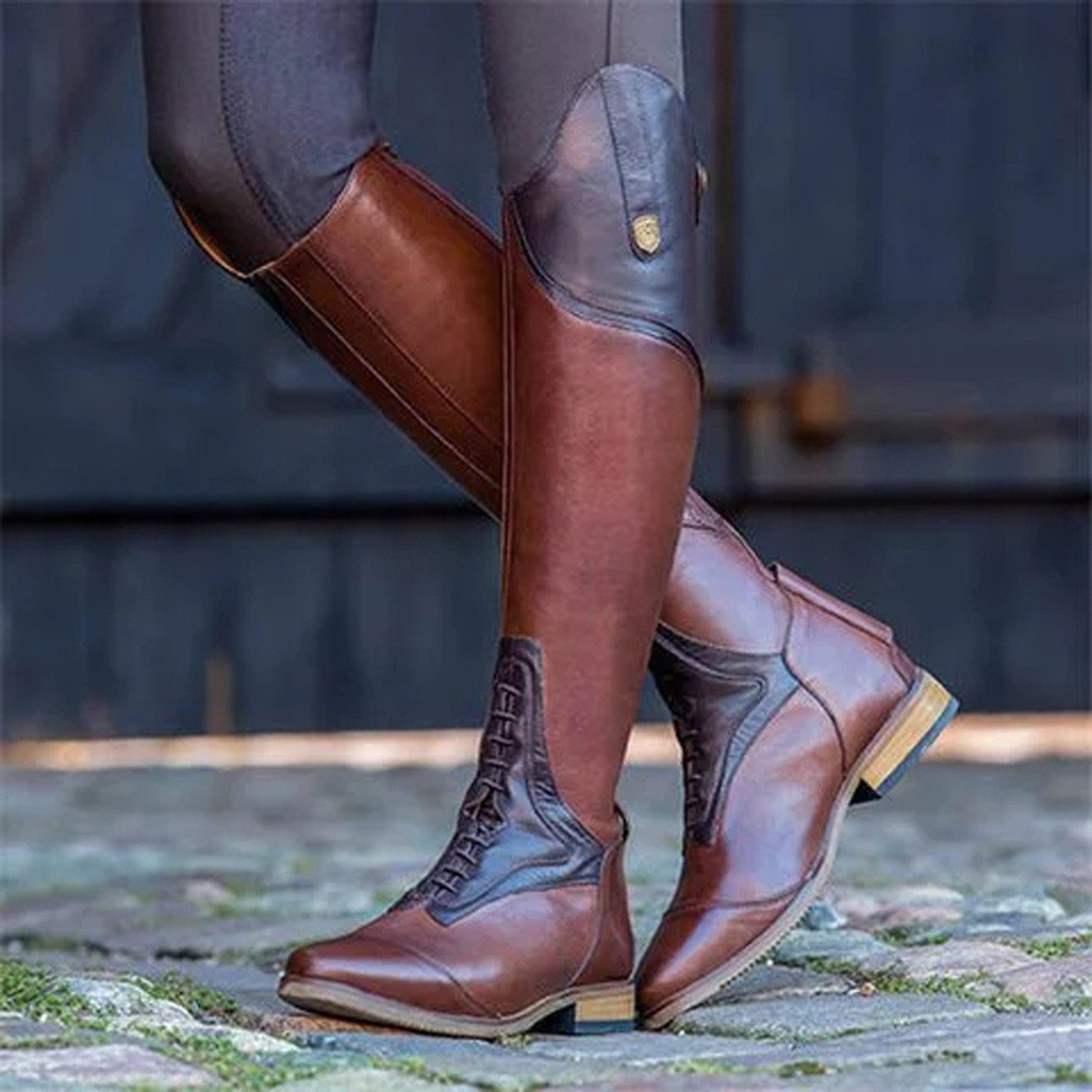 Knee High Boot Casual Boot Fas - Vintage Fashion Boots recension och pris