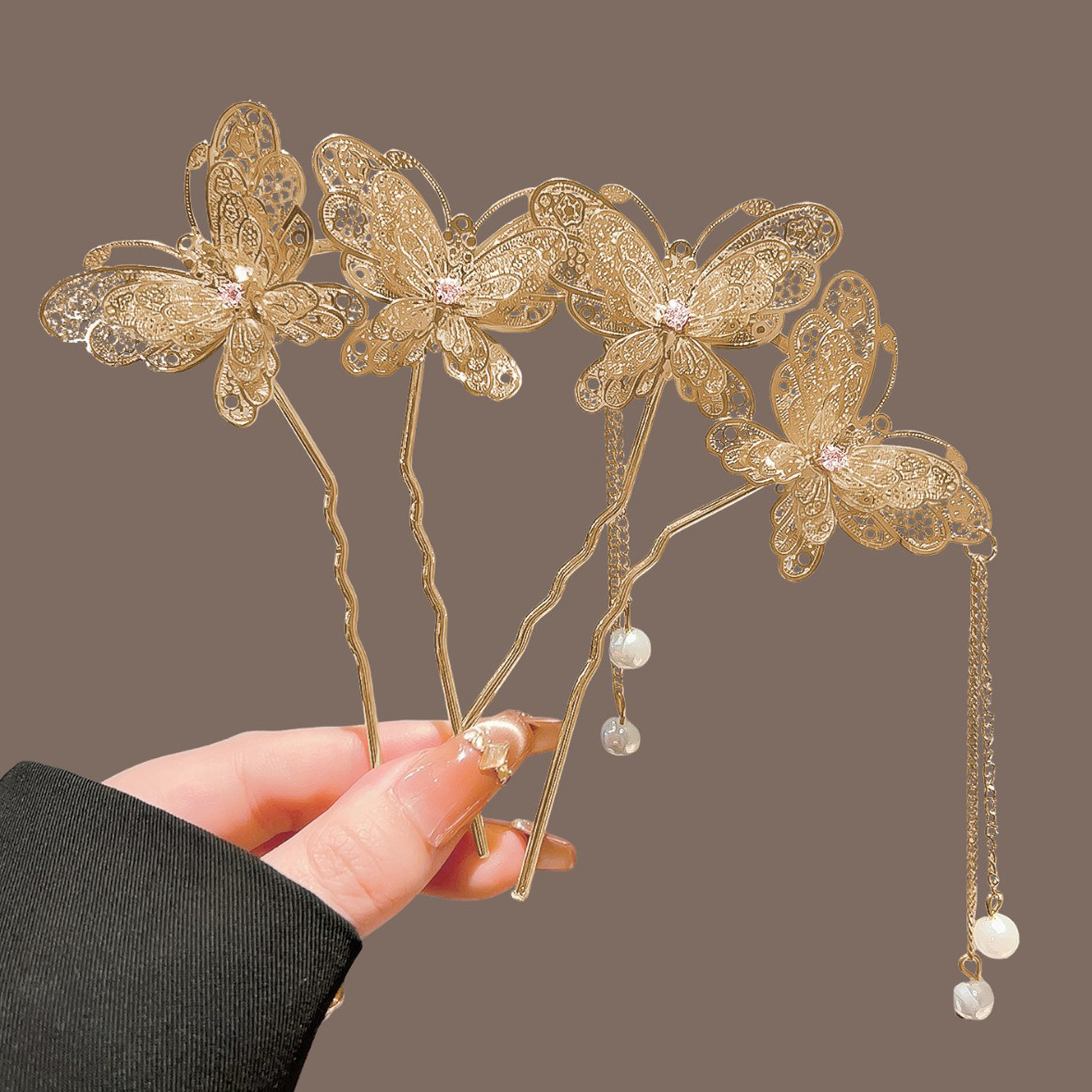 Neo Chinese Double Butterfly T - Vintage Fashion In Chinese recension och pris