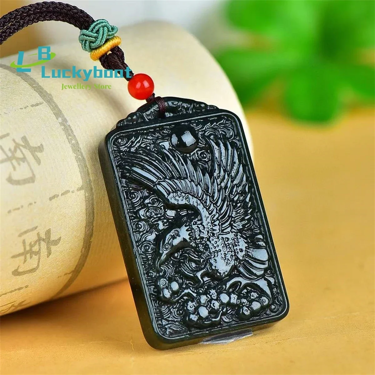 Natural Hetian Qingyu Grand Ex - Vintage Fashion Exhibition recension och pris
