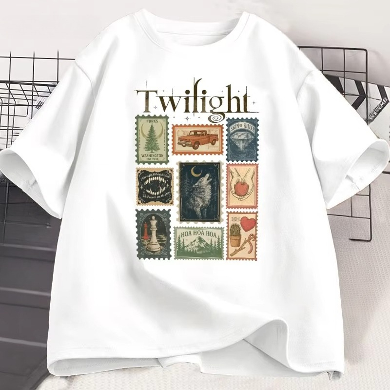 Vintage Twilight Forks T-shirt - Vintage Fashion Books recension och pris