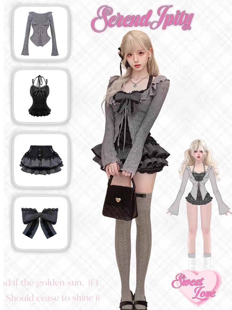 Gothic Y2k Vintage Preppy Styl - Vintage Fashion Pieces recension och pris