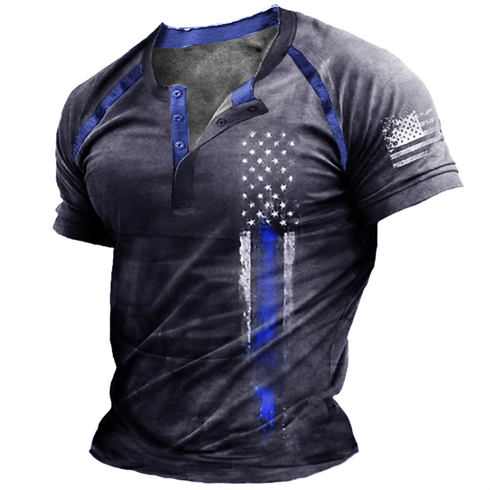 Funny 3D American Flag Print M - Vintage Old Fashion recension och pris