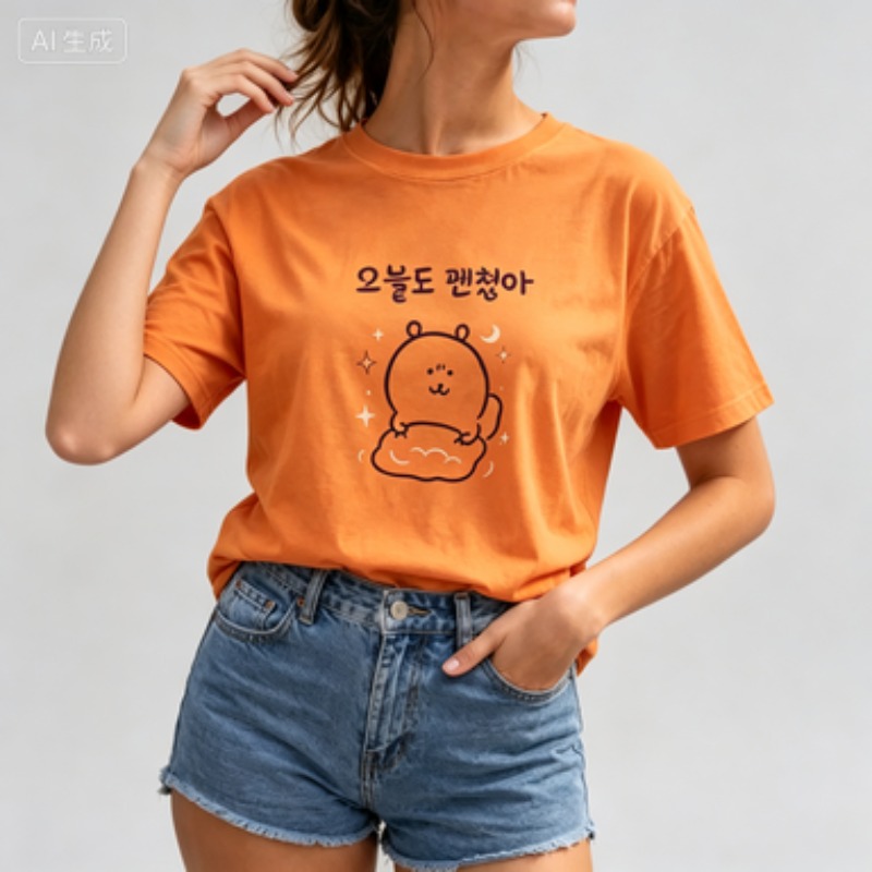 Women Summer Tee Korean Style  - Vintage Fashion Sketches recension och pris