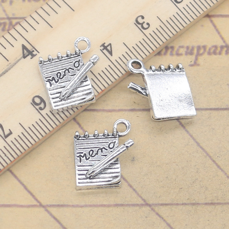 20pcs Charms Memo Diary Journa - Vintage Fashion Journal recension och pris