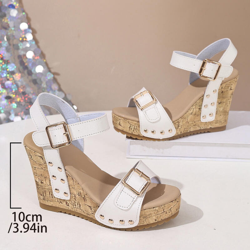 Vintage Platform Wedge Heel An - Vintage Old Fashion recension och pris