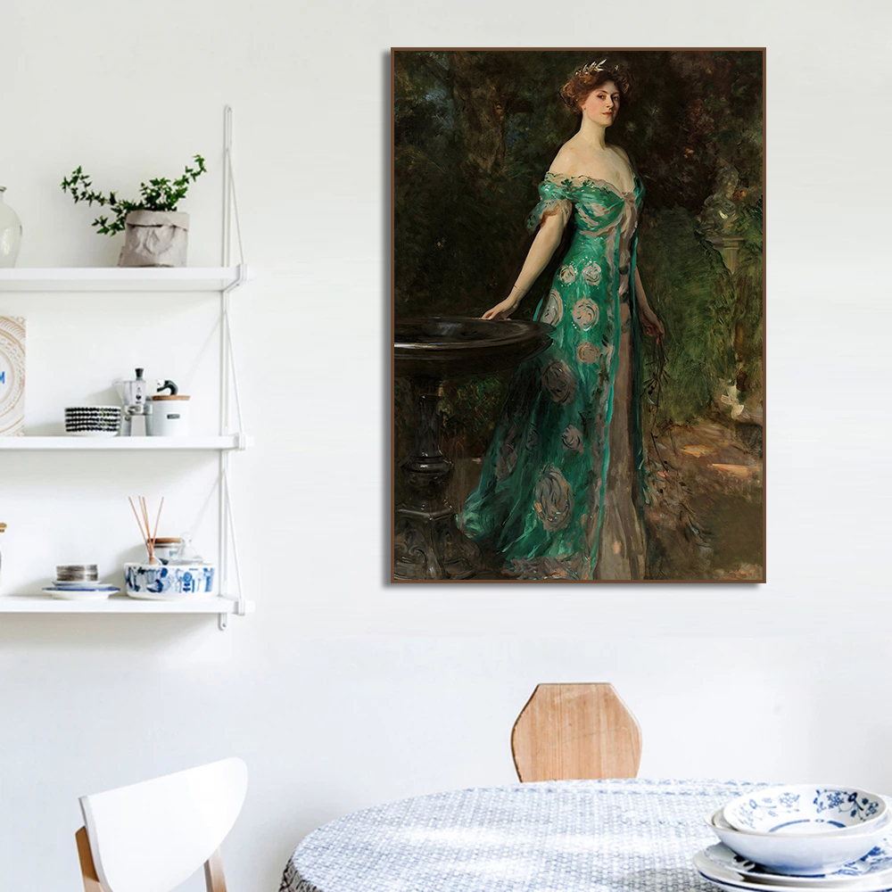 Renaissance Women Portrait Pos - Vintage Fashion Art recension och pris