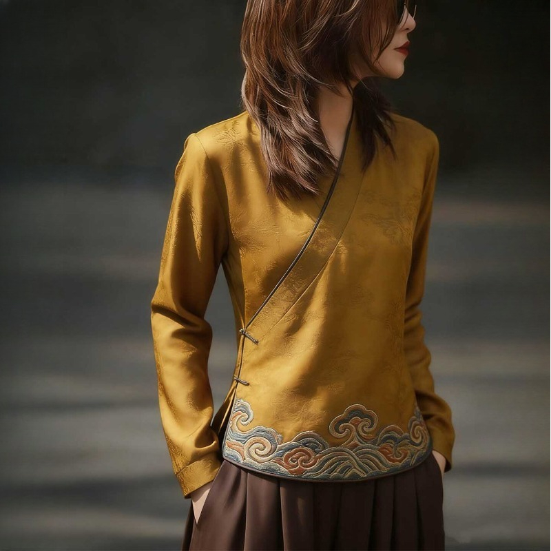 Chinese Style Women's Blouses  - Vintage Fashion In Chinese recension och pris