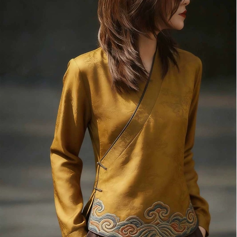 Chinese Style Women's Blouses  - Vintage Fashion In Chinese recension och pris