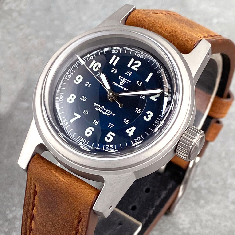 36mm Military Automatic Watch  - Vintage Fashion Complete recension och pris
