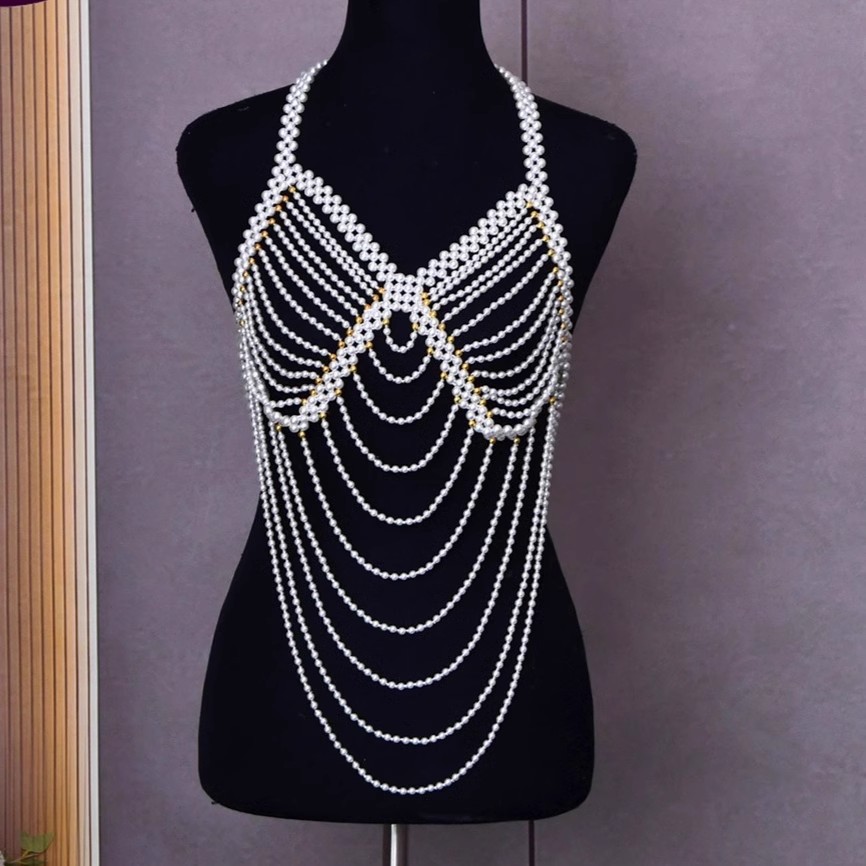 Women's Spring Summer Pearl Kn - Vintage Fashion In Chinese recension och pris