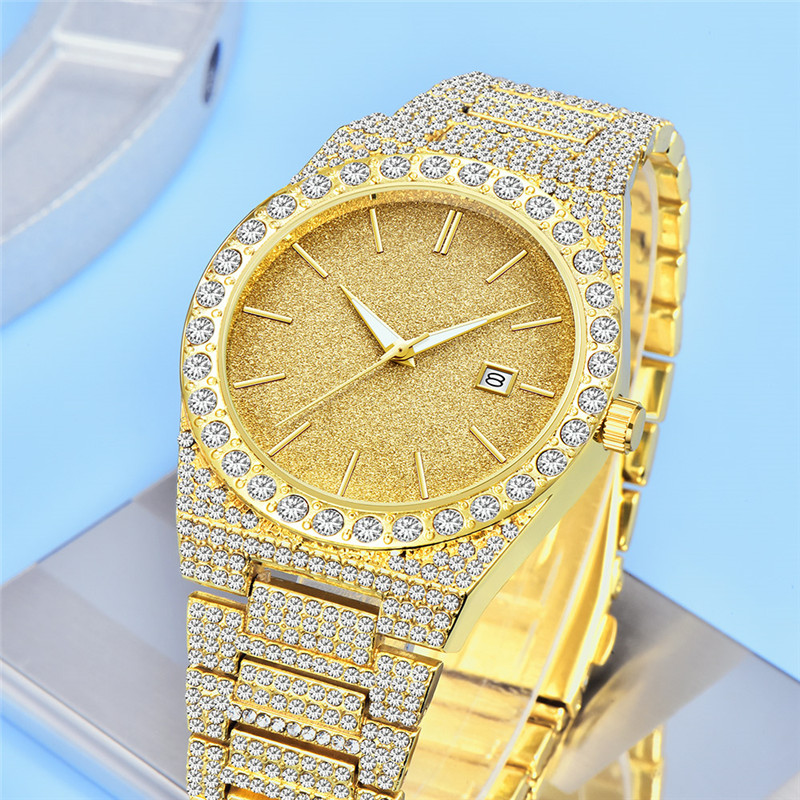 Men Big Brand Watches Hip Hop  - Vintage Fashion Complete recension och pris