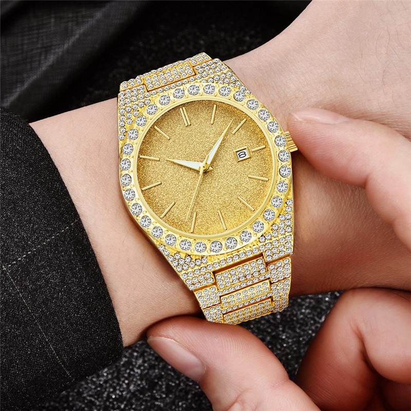 Men Big Brand Watches Hip Hop  - Vintage Fashion Complete recension och pris