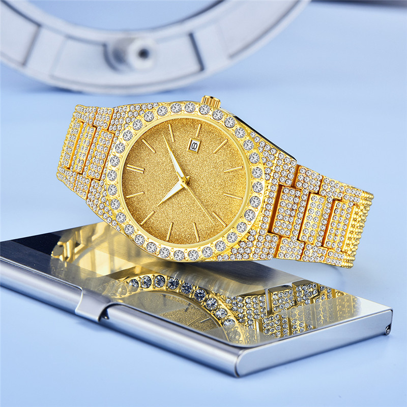 Men Big Brand Watches Hip Hop  - Vintage Fashion Complete recension och pris