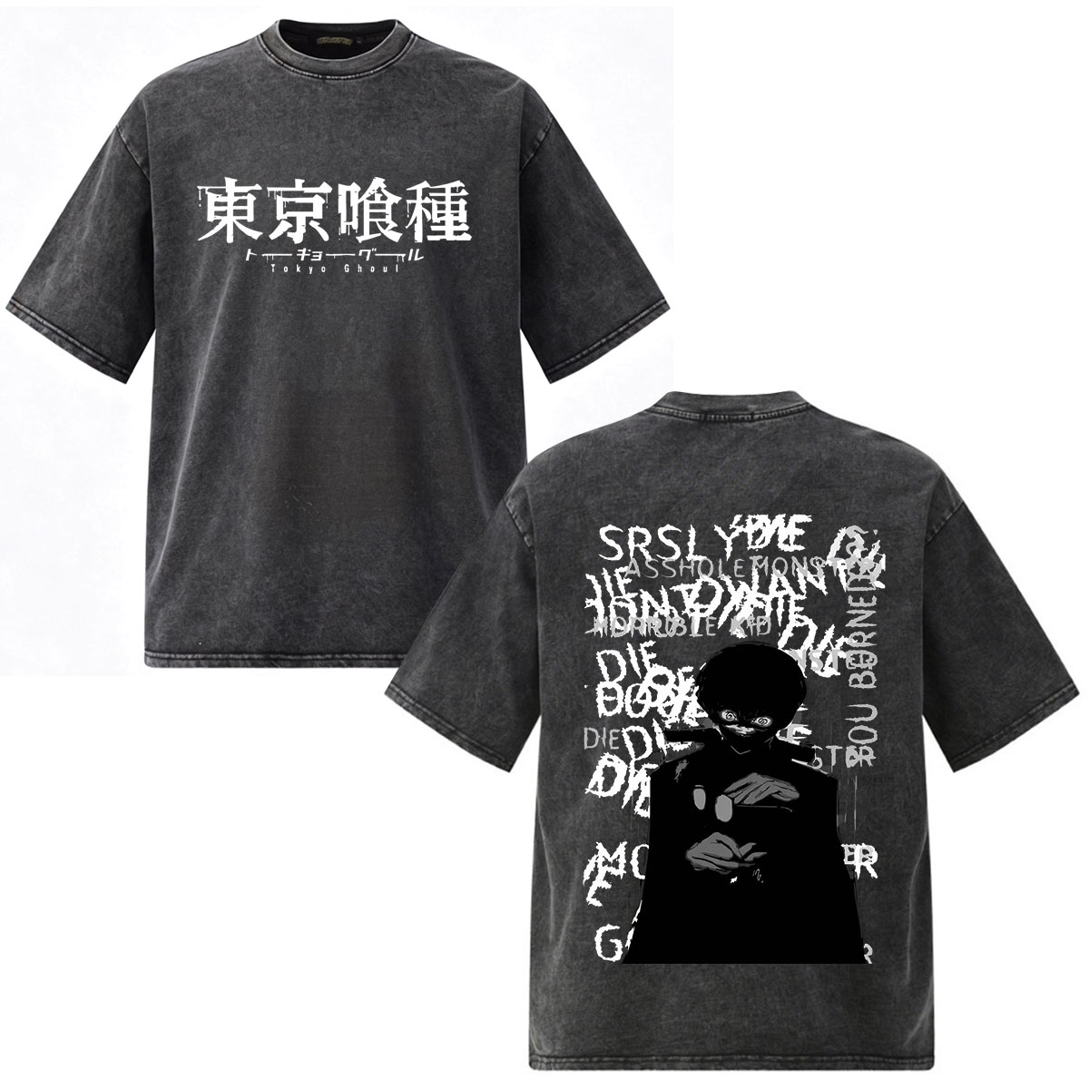 Vintage Washed Anime Tokyo Gho - Vintage Ken Fashion recension och pris