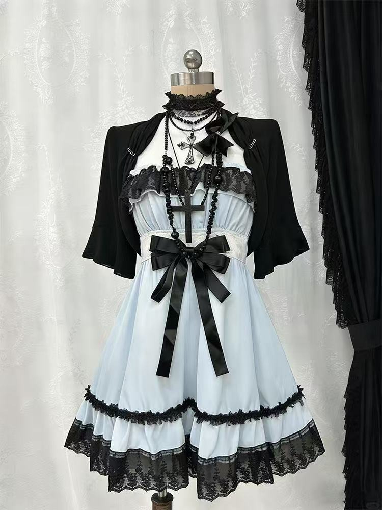 Gothic Punk Fashion Cute 2 Pie - Vintage Fashion Pieces recension och pris