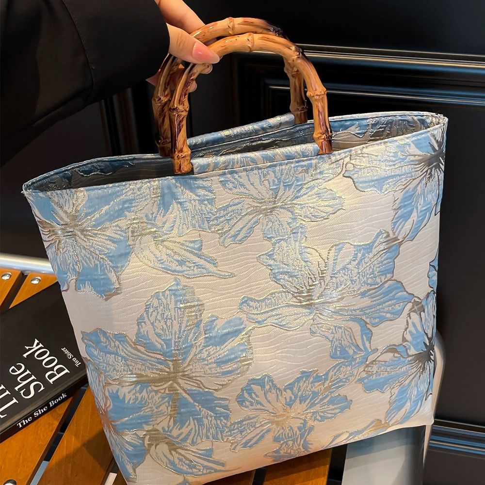 Bamboo Handle Hanfu Tote Bag V - Vintage Fashion In Chinese recension och pris