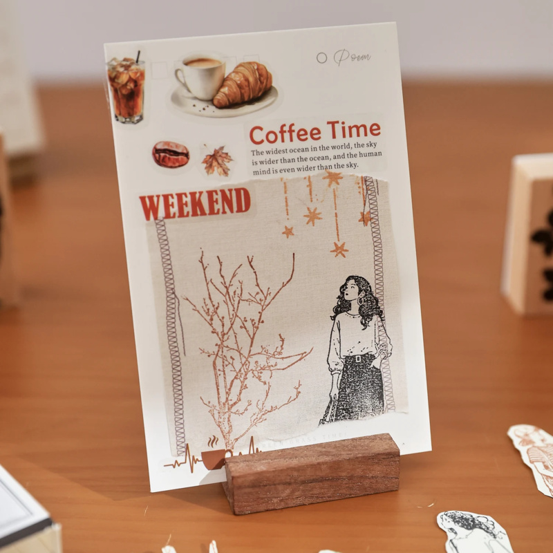 Creative Fashion Girl Wood Sta - Vintage Fashion Journal recension och pris