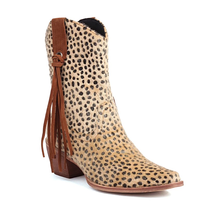 New Vintage Pointy Toe Horseha - Vintage Old Fashion recension och pris