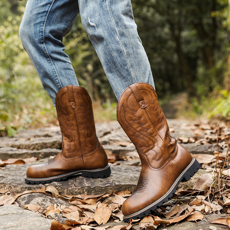 Men's Boots Classic Handmade E - Vintage Fashion Boots recension och pris