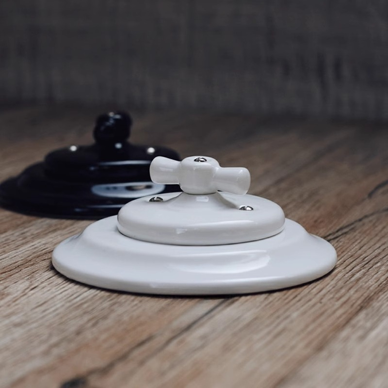 Vintage Ceramic Rotary Switch  - Vintage Fashion Outlet recension och pris