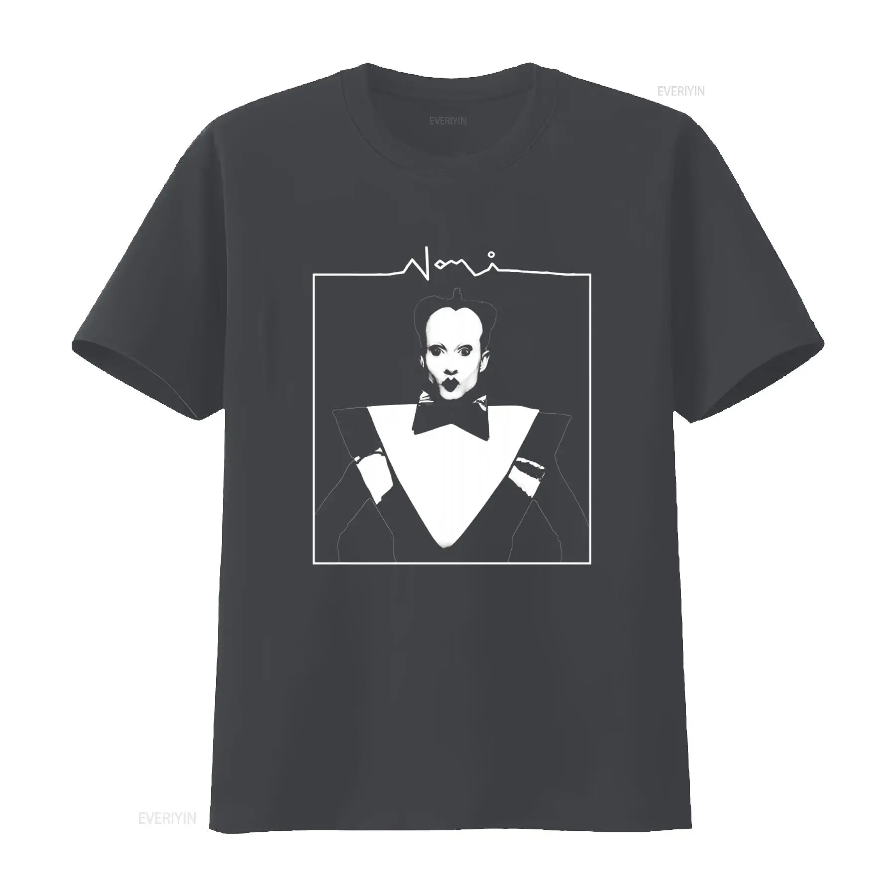 Klaus Nomi Face Print Men's T  - Vintage Fashion Looks recension och pris