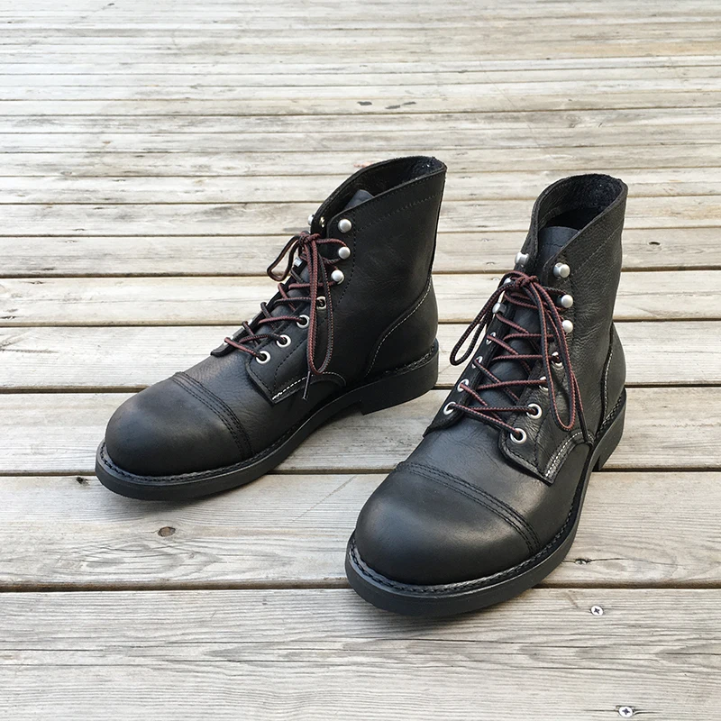 New Men Shoes Luxury Brand Vin - Vintage Fashion Boots recension och pris