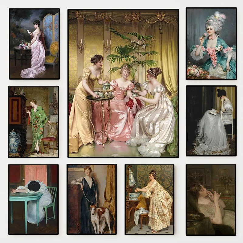 The Renaissance Women Portrait - Vintage Fashion Art recension och pris