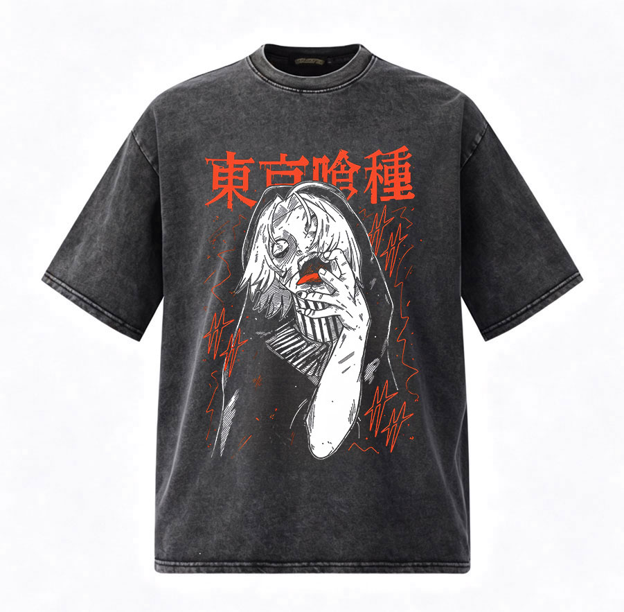 Vintage Washed Anime Tokyo Gho - Vintage Ken Fashion recension och pris