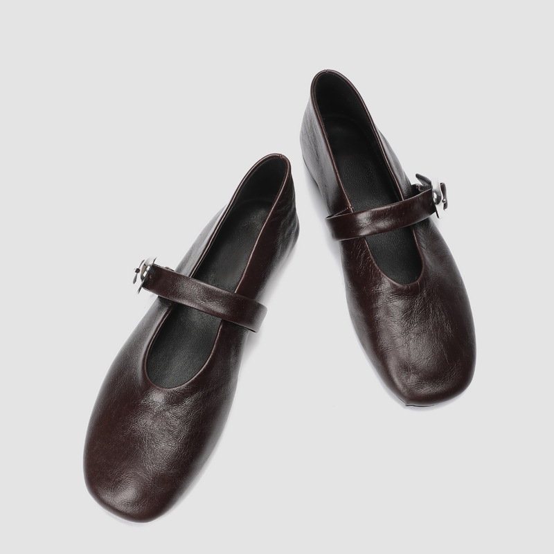 Women Mary Jane Shoes pu Leath - Vintage Old Fashion recension och pris
