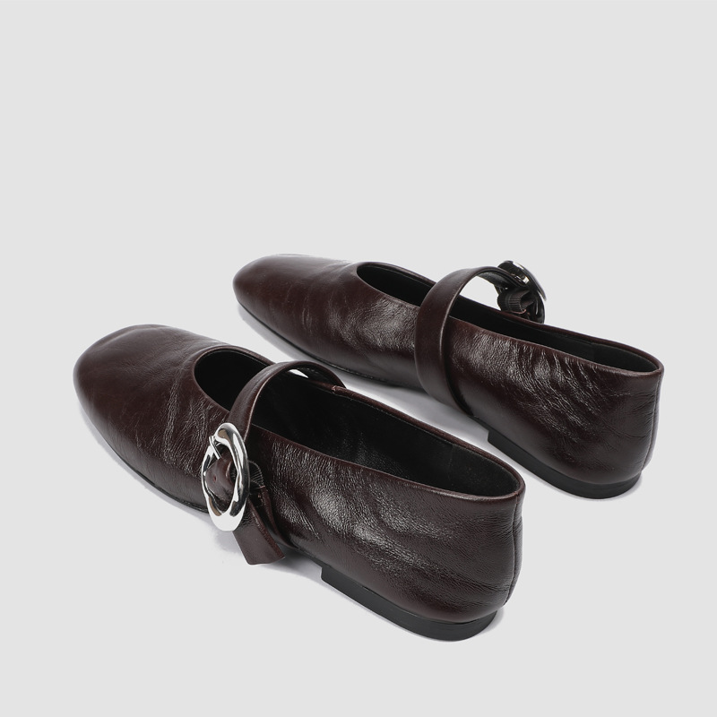 Women Mary Jane Shoes pu Leath - Vintage Old Fashion recension och pris