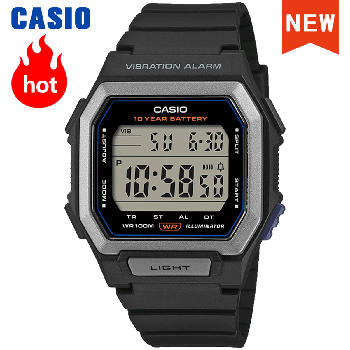 Casio Watch New 2026 Model W-7 - Vintage Fashion Complete recension och pris