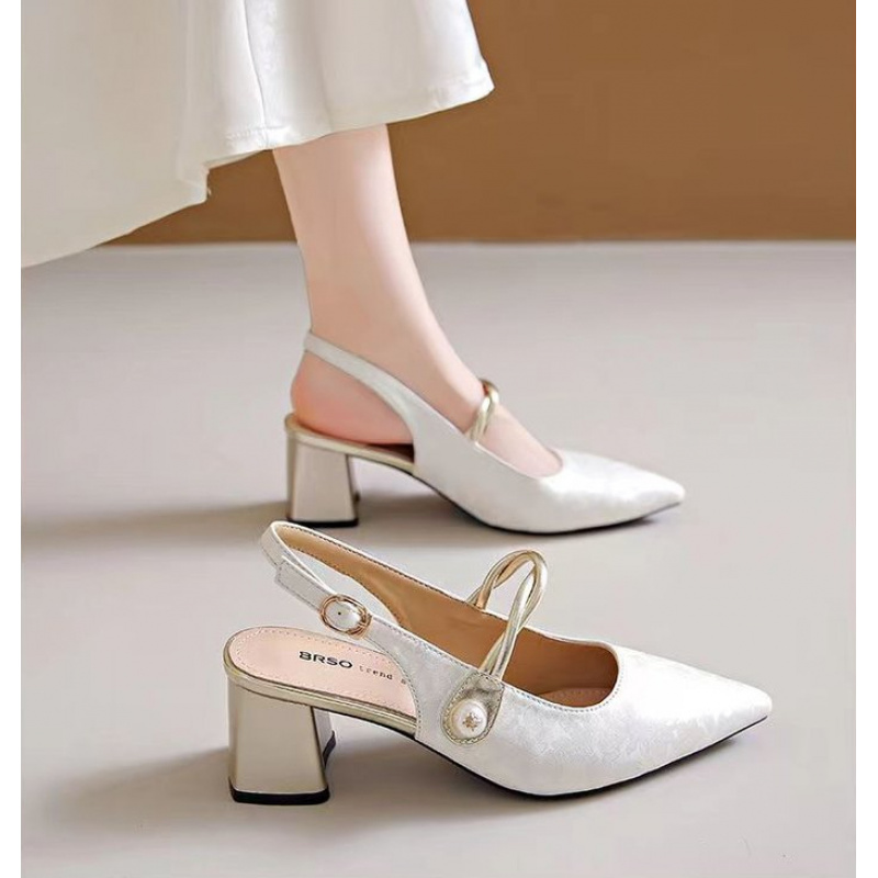 2026 Elegant Women Pointed Toe - Vintage Fashion Prints recension och pris