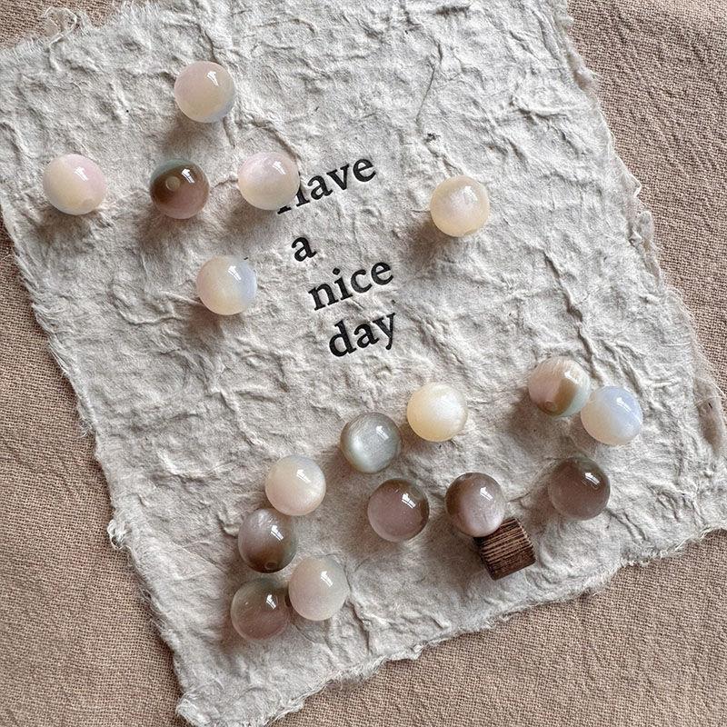 Vintage Pink Brown Beaded Brac - Vintage Fashion Exhibition recension och pris